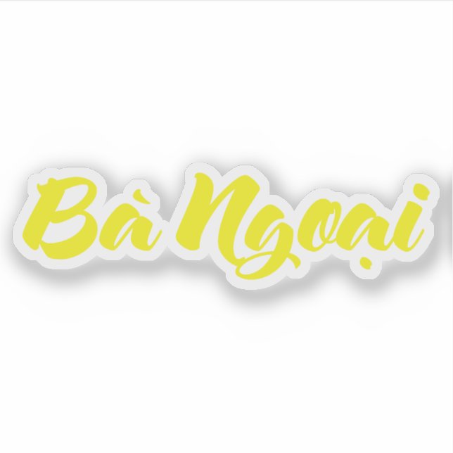 Vietnamese (Maternal) Grandmother - Bà Ngoại (Front)