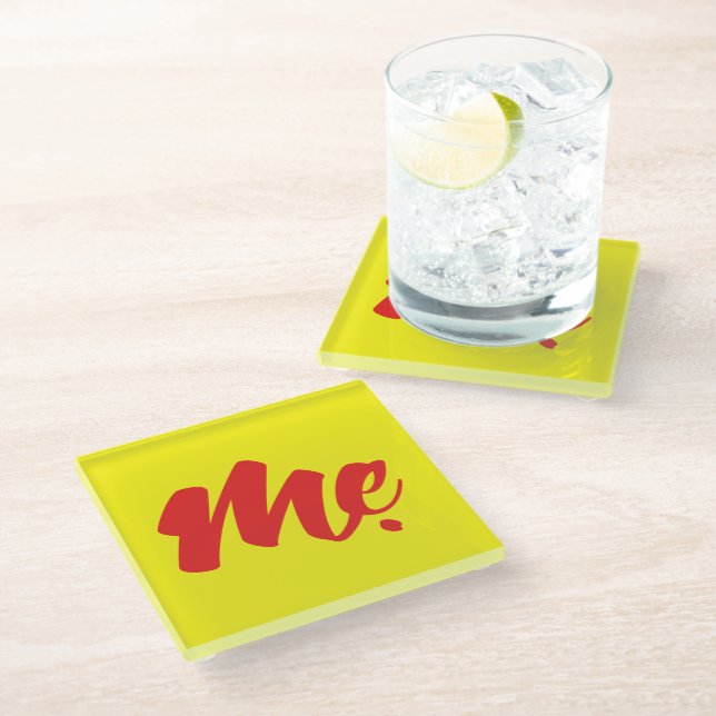 Vietnamese Mother - Mẹ ~ Tiếng Việt Language Glass Coaster (Angled)