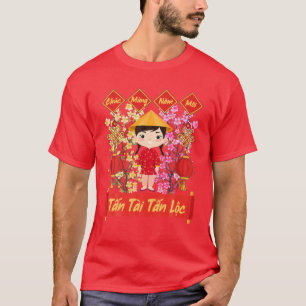 Vietnamese New Year Decorations Tet 2022 Chuc Mu T-Shirt