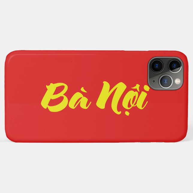 Vietnamese (Paternal) Grandmother - Bà Nội Case-Mate iPhone Case (Back (Horizontal))