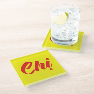 Vietnamese Sister - Chị ~ Tiếng Việt Languag Glass Coaster