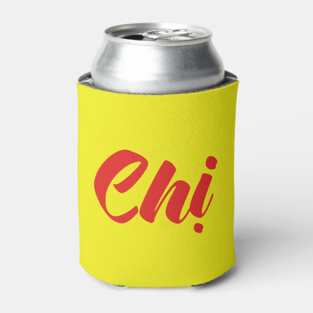 Vietnamese Sister - Chị ~ Tiếng Việt Language Can Cooler (Can Front)