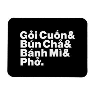 Vietnamese Street Food Magnet