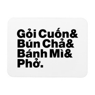 Vietnamese Street Food Magnet