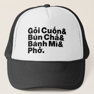 Vietnamese Street Food Trucker Hat