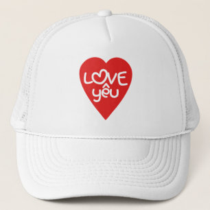 Vietnamese Valentine ♥ Love Yêu ♥ Asian Wordplay Trucker Hat