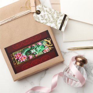 Vietnamese Wood Dragon New Year 2024 RecS Rectangular Sticker