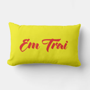 Vietnamese (Young) Brother - Em Trai ~ Tiếng Việt Lumbar Cushion