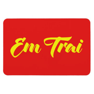 Vietnamese (Young) Brother - Em Trai ~ Tiếng Việt Magnet