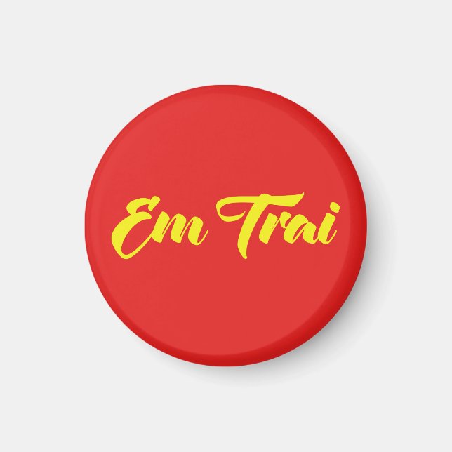 Vietnamese (Young) Brother - Em Trai ~ Tiếng Việt Magnet (Front)