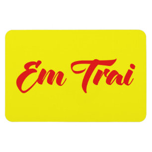 Vietnamese (Young) Brother - Em Trai ~ Tiếng Việt Magnet