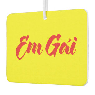 Vietnamese (Young) Sister - Em Gái ~ Tiếng Việt Car Air Freshener