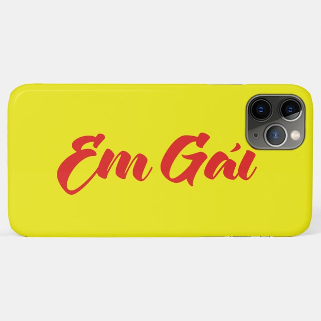 Vietnamese (Young) Sister - Em Gái ~ Tiếng Việt Case-Mate iPhone Case (Back (Horizontal))