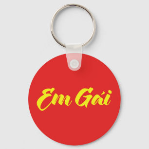 Vietnamese (Young) Sister - Em Gái ~ Tiếng Việt Key Ring