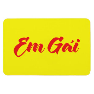 Vietnamese (Young) Sister - Em Gái ~ Tiếng Việt Magnet