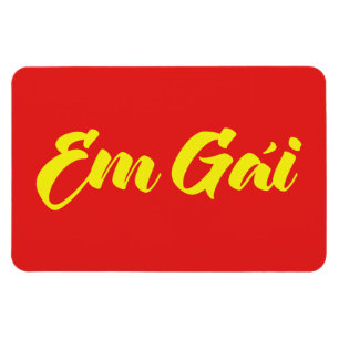 Vietnamese (Young) Sister - Em Gái ~ Tiếng Việt Magnet