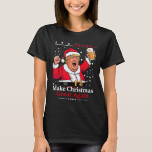 Vietnammese Christmas Party Beer Funny Trump 123 Z T-Shirt