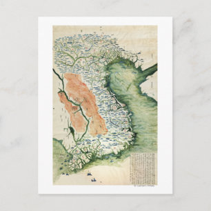 VietnamPanoramic MapVietnam Postcard