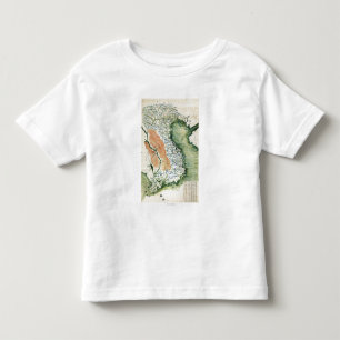 VietnamPanoramic MapVietnam Toddler T-Shirt