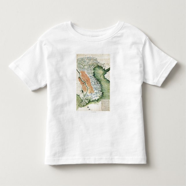 VietnamPanoramic MapVietnam Toddler T-Shirt (Front)