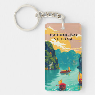 Vietnam's Ha Long Bay Boat Excursion Key Ring