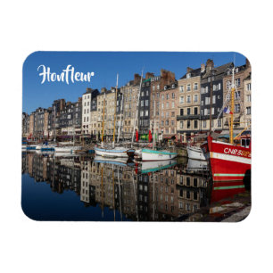 Vieux Bassin, (Old Harbour) Honfleur, France Magnet