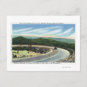 View a Sweeping Curve of the Memorial Hwy Postcard