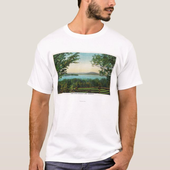 View Across Rangeley Lake T-Shirt (Front)