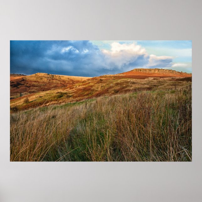 View Across the Moors Poster (Front)