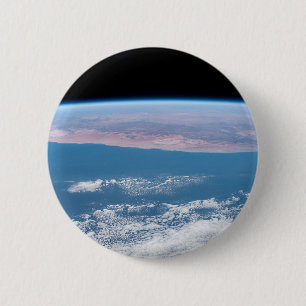 View Across The Southwest Coast Of Africa. 6 Cm Round Badge