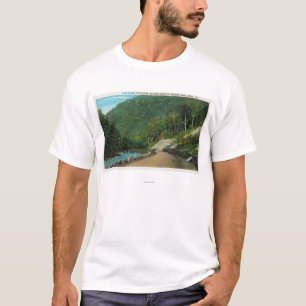 View Along Cold River of Eastern Slope of T-Shirt