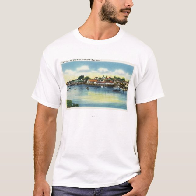 View Along the Waterfront T-Shirt (Front)