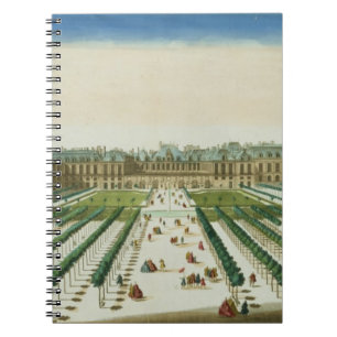 View and Perspective of the Palais Royal from the Notebook
