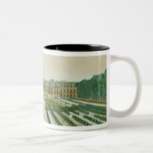 View and Perspective of the Palais Royal from the Two-Tone Coffee Mug