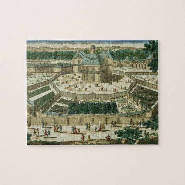View and Perspective of the Salon de la Menagerie Jigsaw Puzzle (Horizontal)