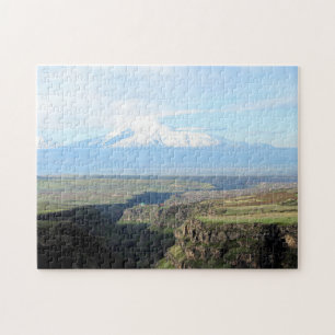 View at mountain Ararat from Armenian side Jigsaw Puzzle