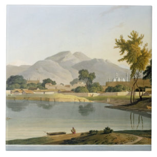 View at Nijeibabad, near the Coaduwar Gaut, Rohilc Ceramic Tile