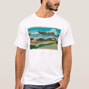 View at Seal Rock between Waldport and Newport T-Shirt