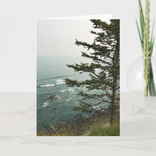 View at Simpson Reef Overlook, Oregon Coast Card