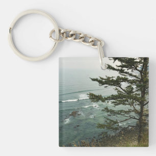 View at Simpson Reef Overlook, Oregon Coast Key Ring