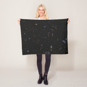 View Between The Pisces & Andromeda Constellations Fleece Blanket