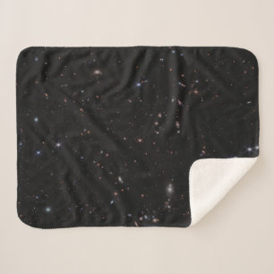 View Between The Pisces & Andromeda Constellations Sherpa Blanket