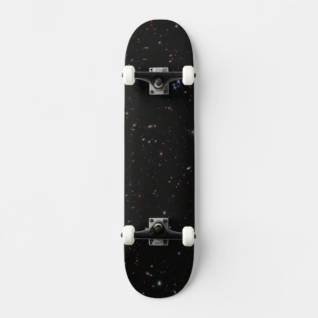 View Between The Pisces & Andromeda Constellations Skateboard (Front)