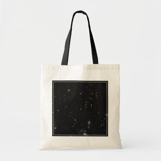 View Between The Pisces & Andromeda Constellations Tote Bag (Front)