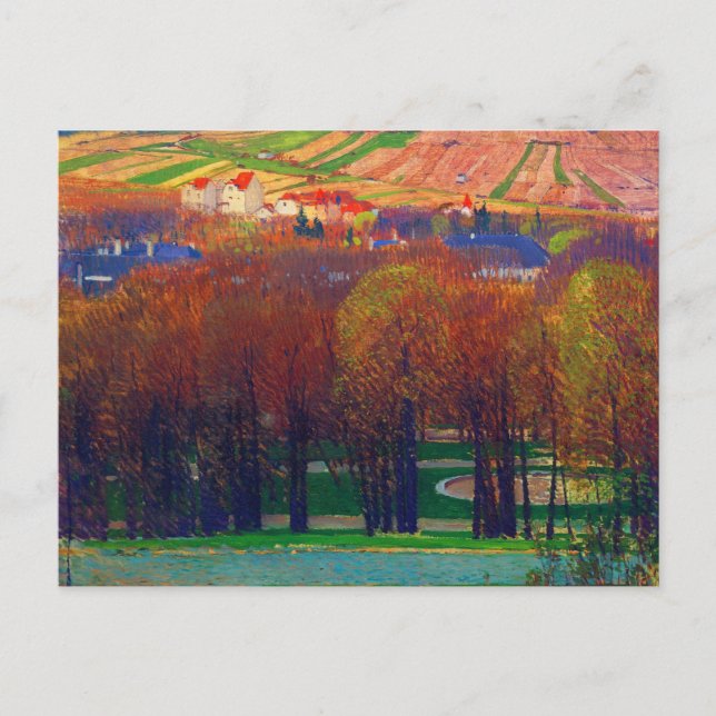 View by Carl Moll Postcard (Front)