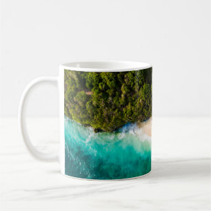 View from above, stunning aerial view of some tour coffee mug