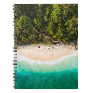 View from above, stunning aerial view of some tour notebook