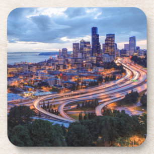 View from Beacon Hill, Pacific Med Centre Coaster