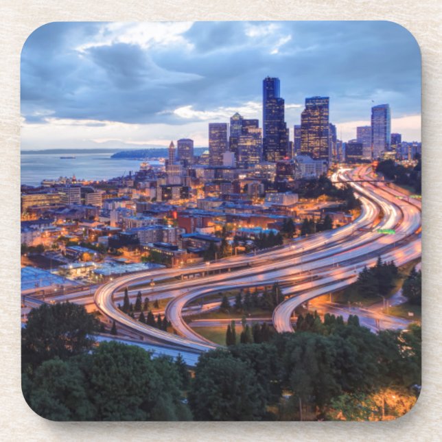 View from Beacon Hill, Pacific Med Centre Coaster (Front)