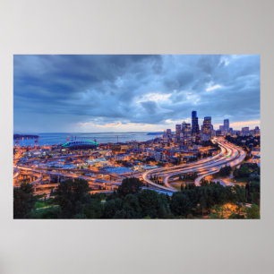 View from Beacon Hill, Pacific Med Centre Poster